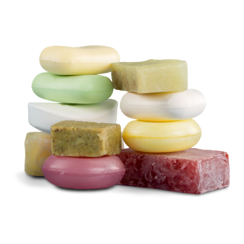 Sapone con diverse fragranze